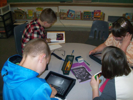 iPad use in Power Hour