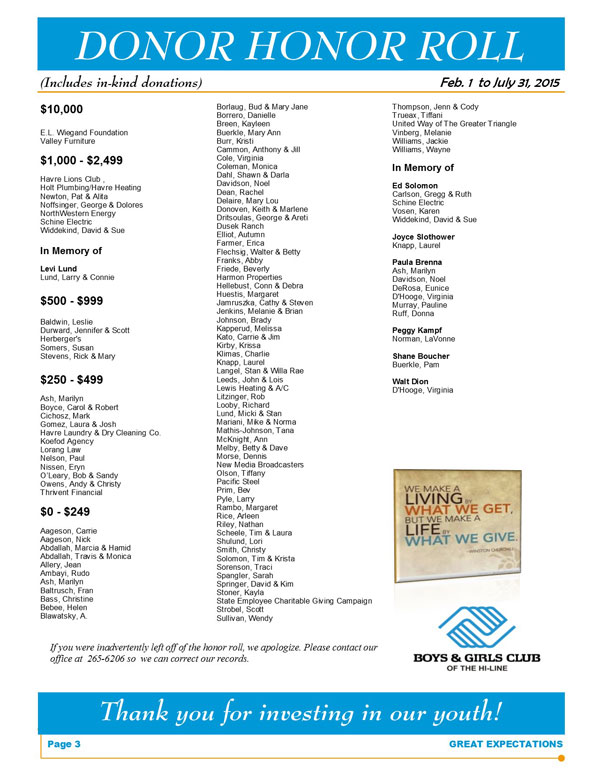 Current Great Expectations Newsletter pg 3