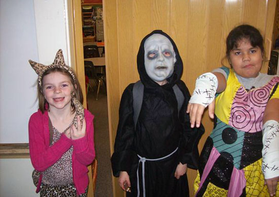 Halloween Celebrated at the Club