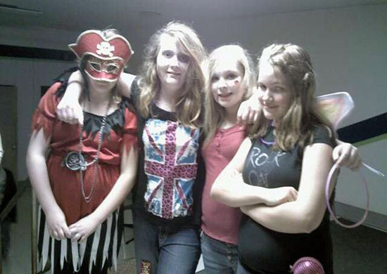 Halloween Celebrated at the Club